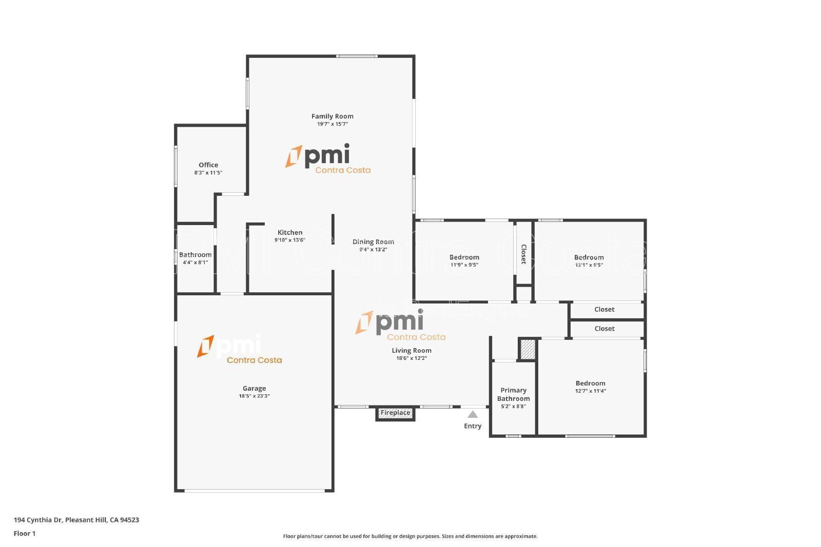 PMI Contra Costa Presents 194 Cynthia Dr. Pleasant Hill, CA 94523 property image